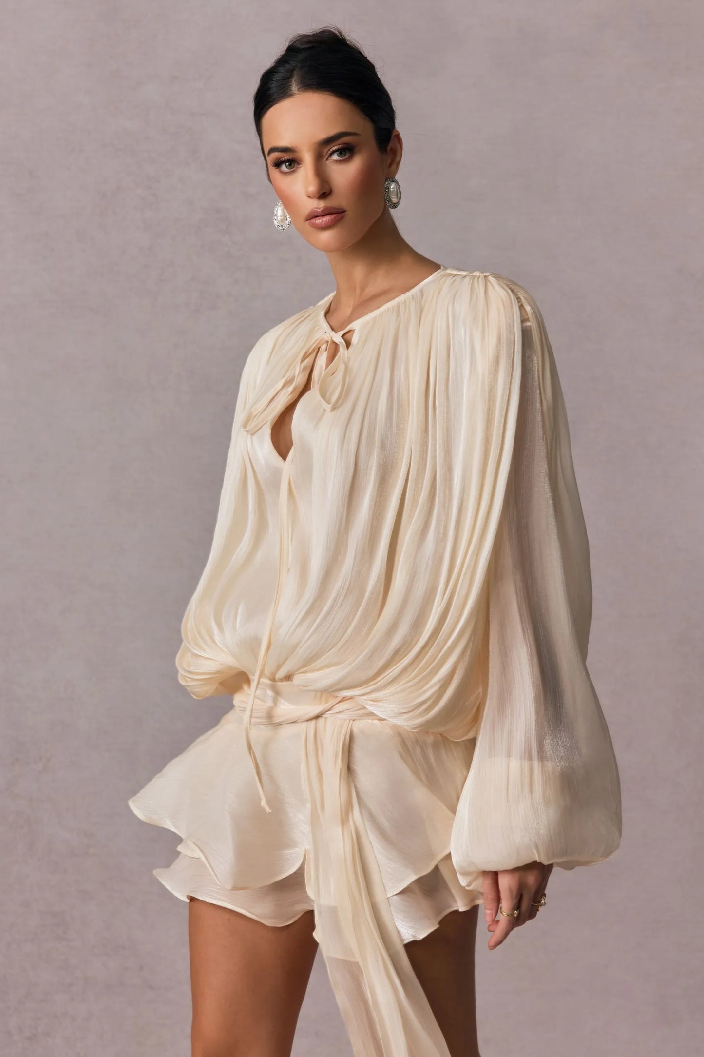 BELLA RUFFLE DRESS