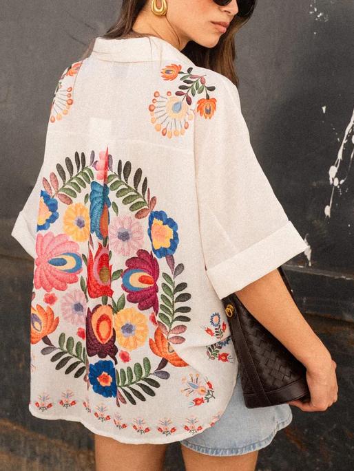 CARLA FLORAL PRINT SHIRT