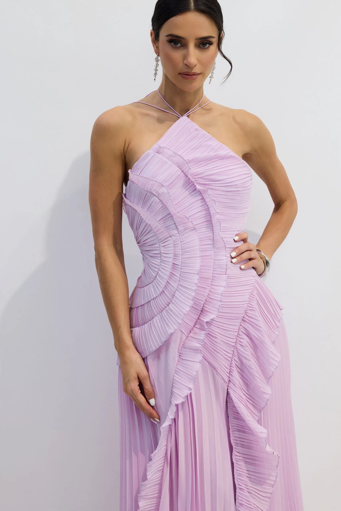 LUCY RUFFLE DRESS