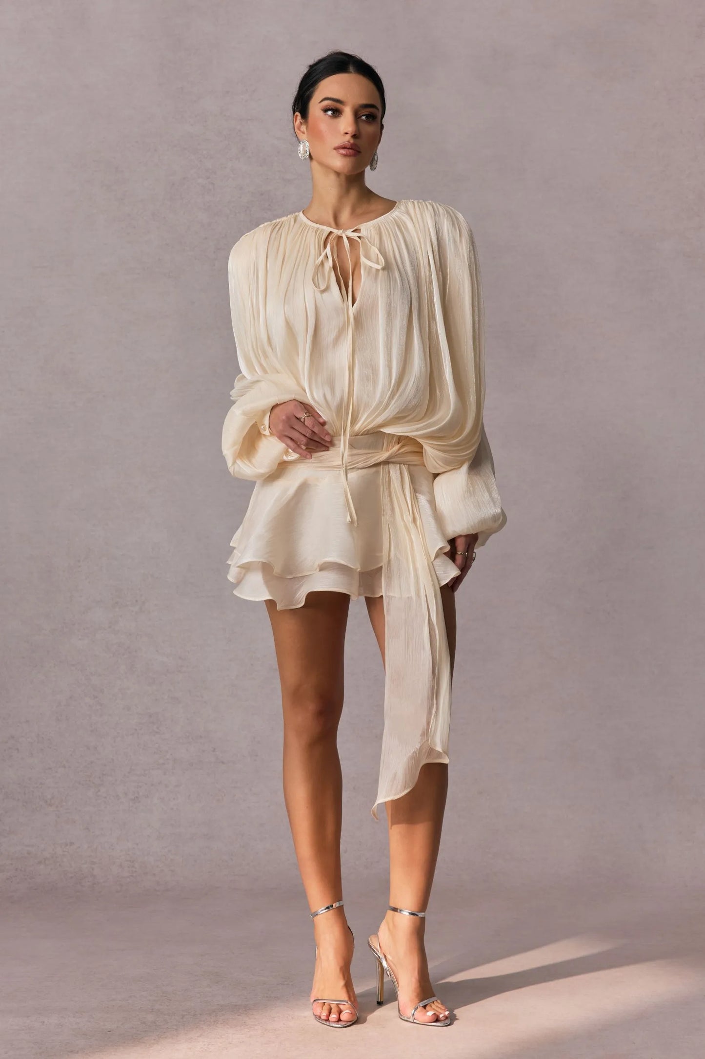 BELLA RUFFLE DRESS