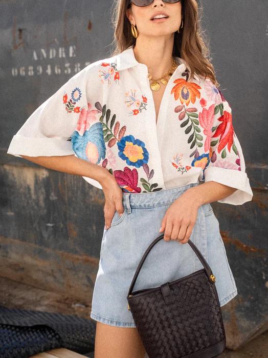CARLA FLORAL PRINT SHIRT