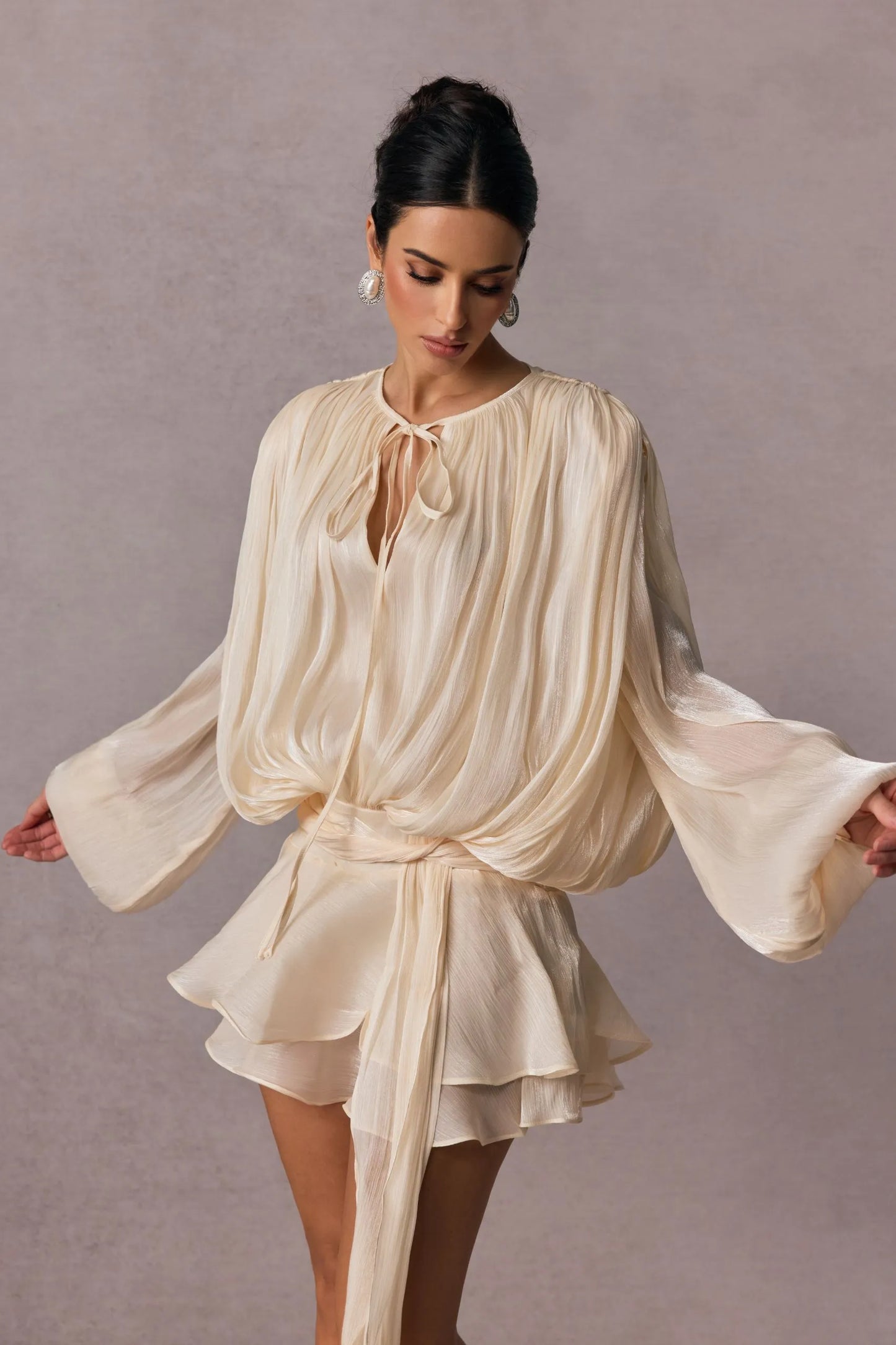 BELLA RUFFLE DRESS
