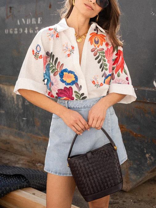 CARLA FLORAL PRINT SHIRT