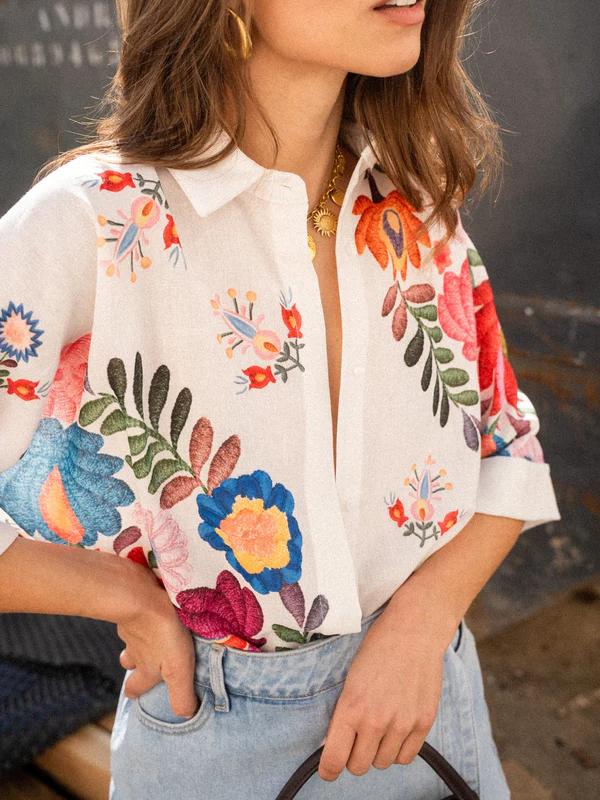 CARLA FLORAL PRINT SHIRT