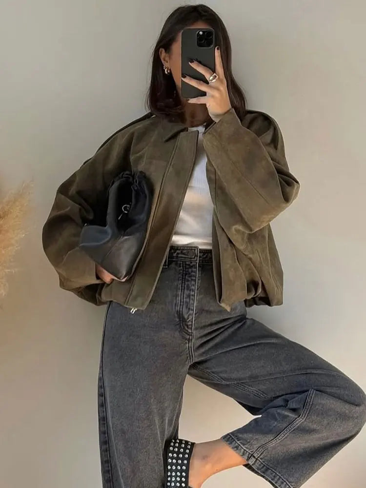 ZARA SUEDE JACKET