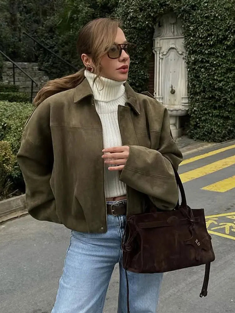 ZARA SUEDE JACKET