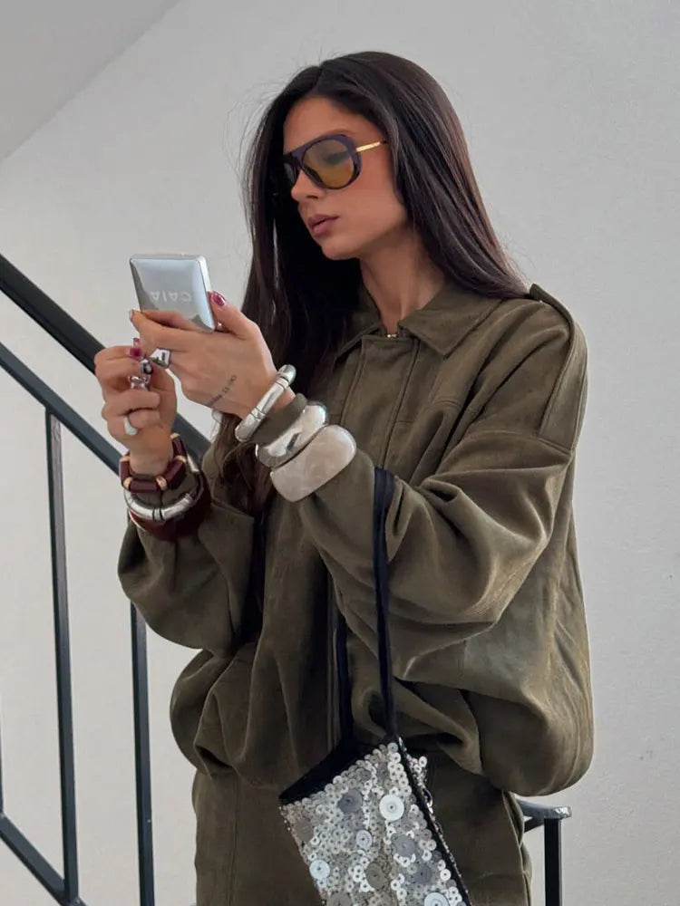 ZARA SUEDE JACKET