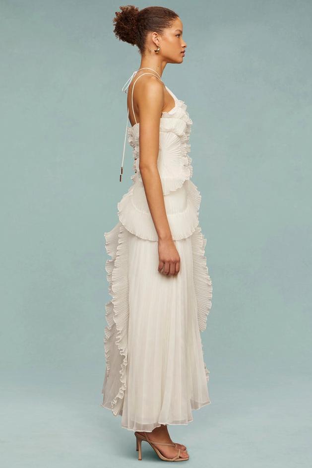 LUCY RUFFLE DRESS