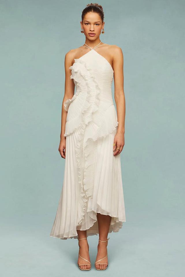 LUCY RUFFLE DRESS