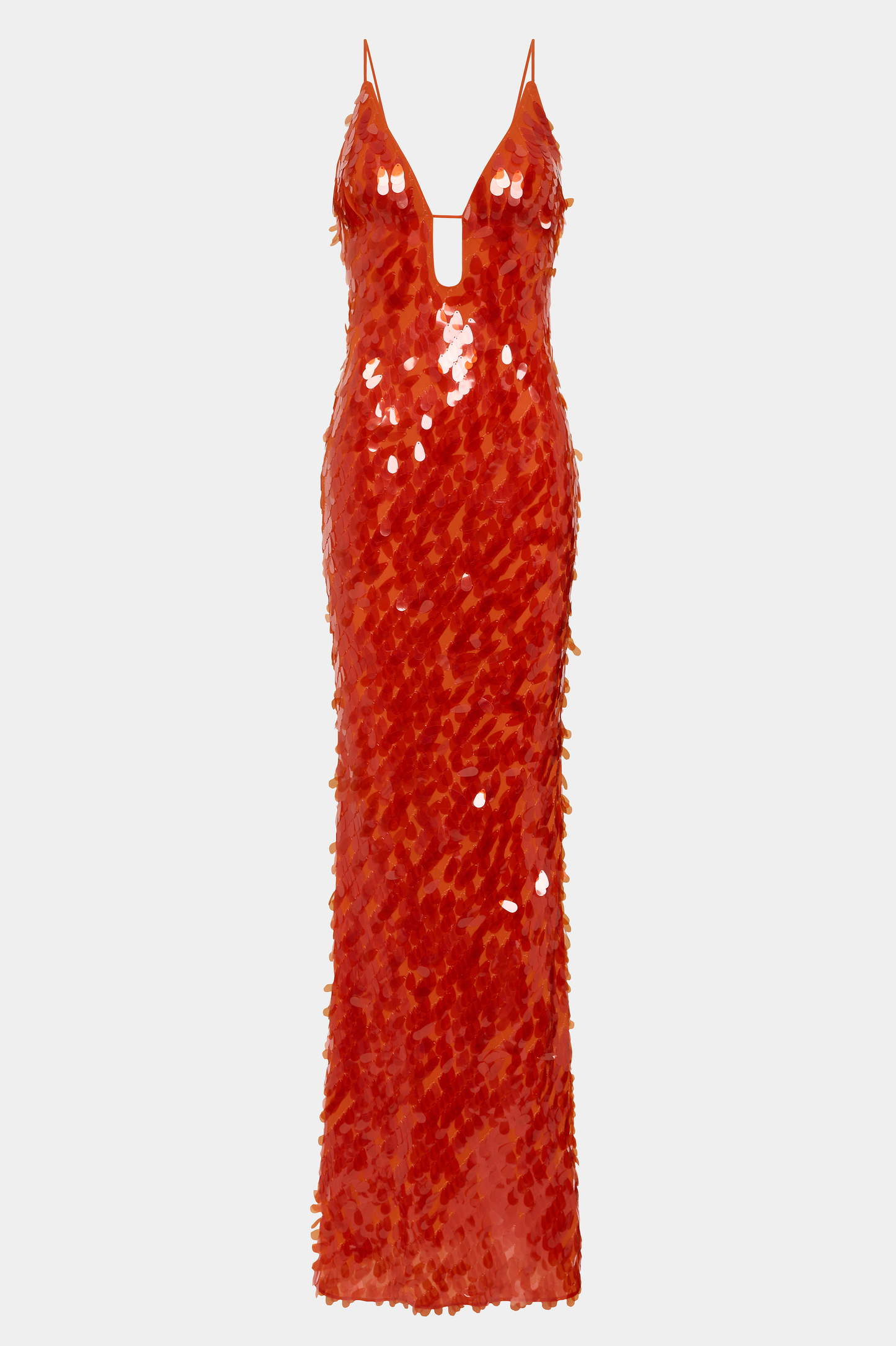VELVET FLAME DRESS