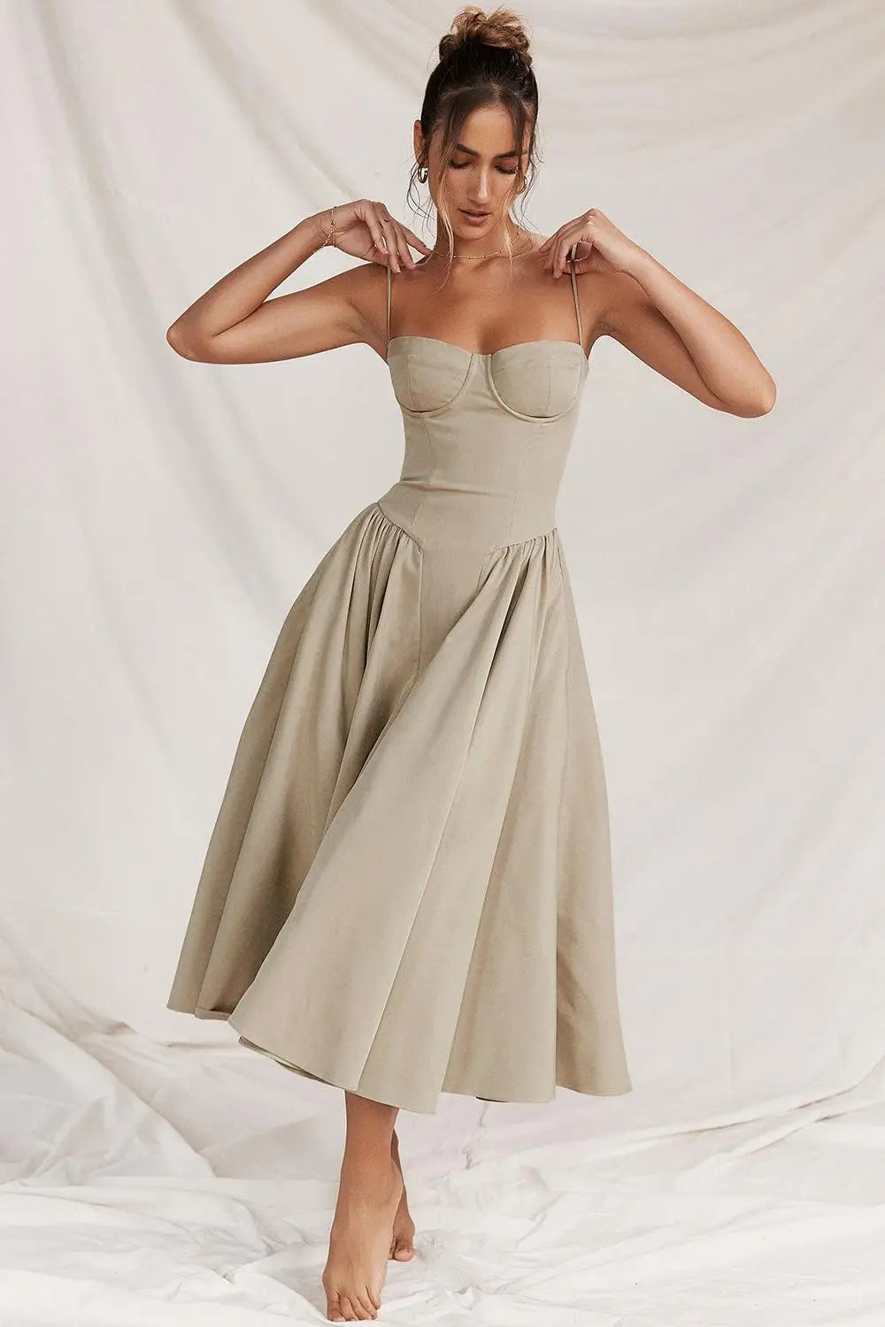 JUDY WAIST SHAPER SUNDRESS