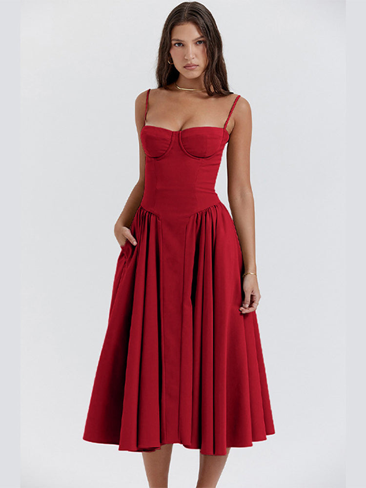 JUDY WAIST SHAPER SUNDRESS