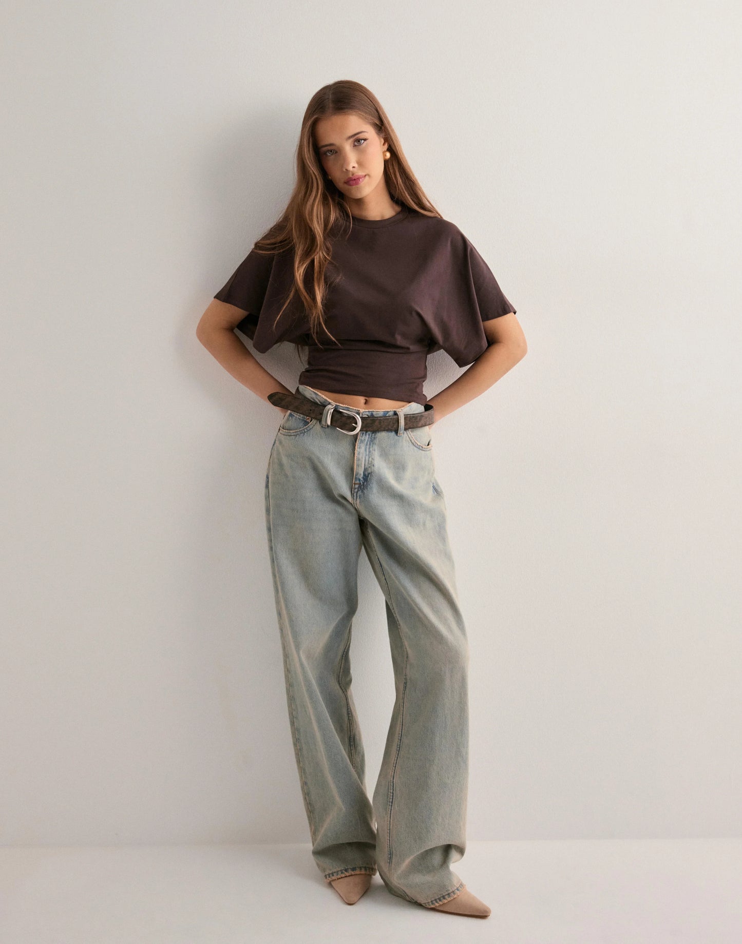WIDE SLEEVE TOP
