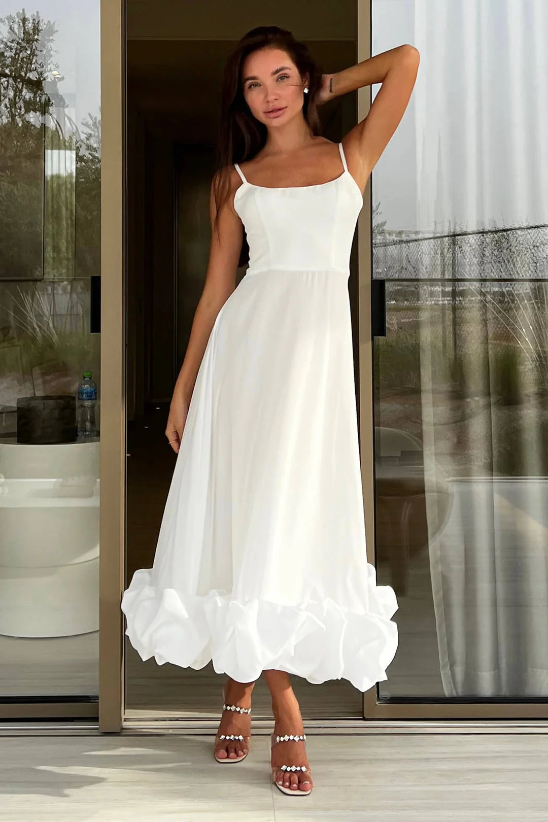 FLOUNCE DRESS