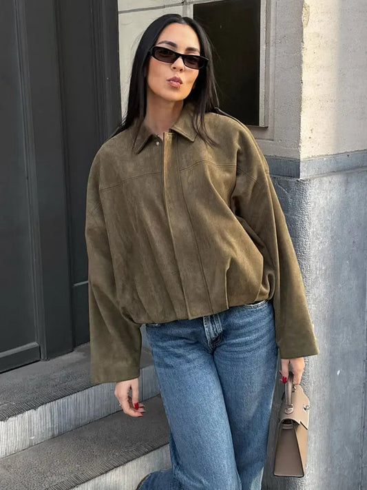 ZARA SUEDE JACKET