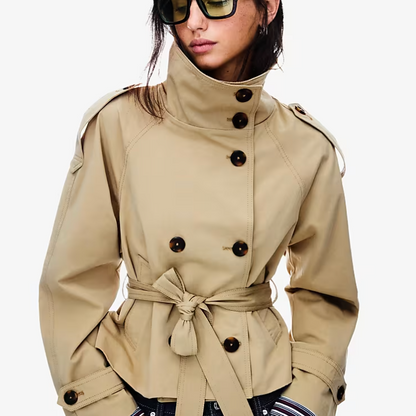 SHORT TRENCHCOAT
