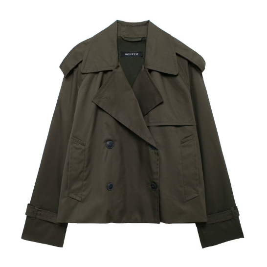 SHORT TRENCHCOAT