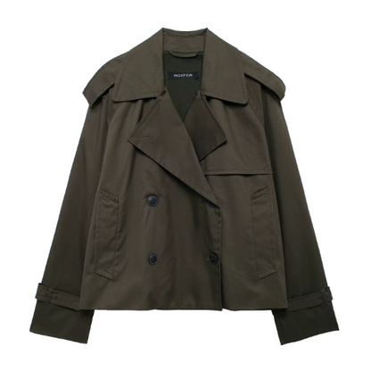 SHORT TRENCHCOAT