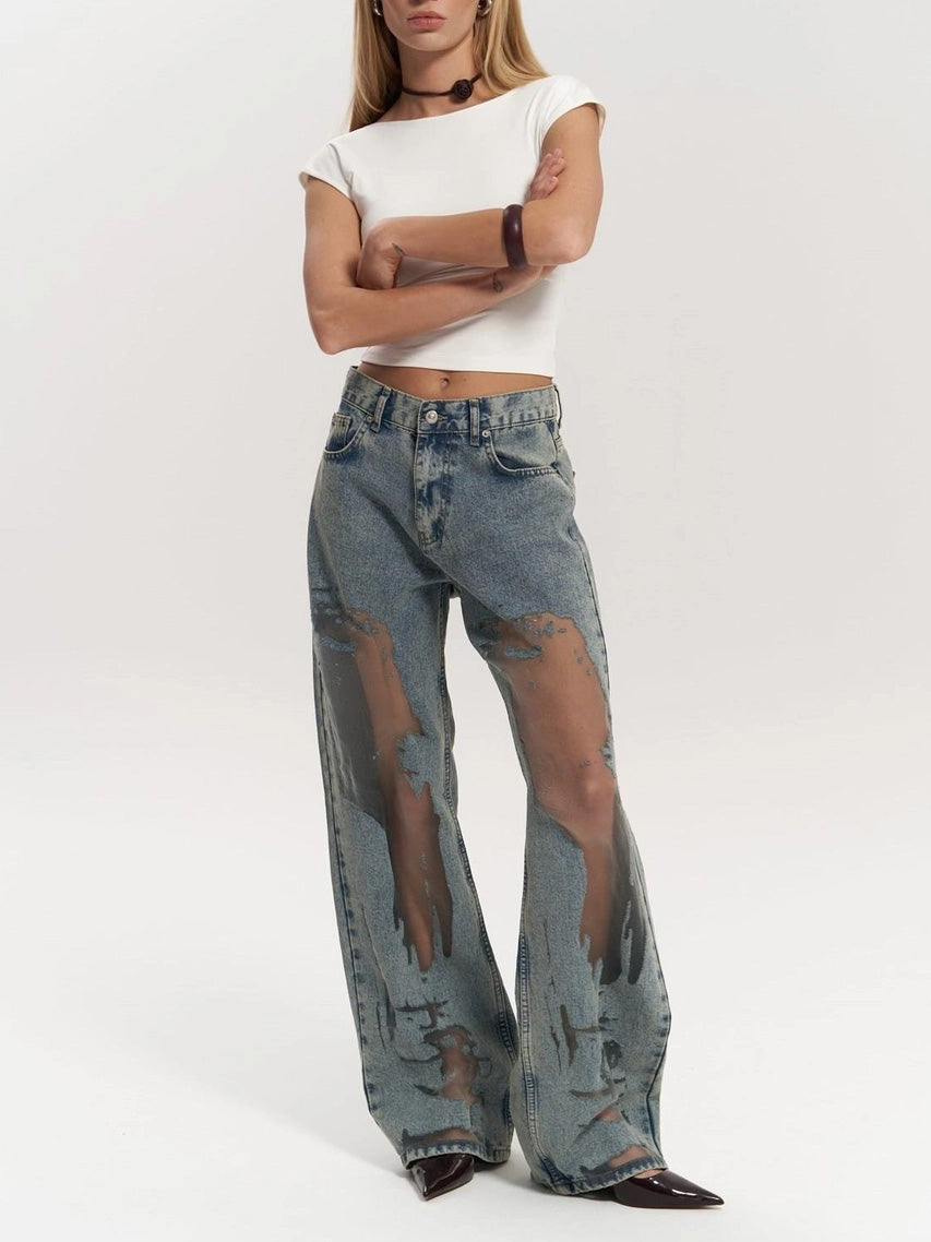 PIRAL TRANSPARENT JEANS