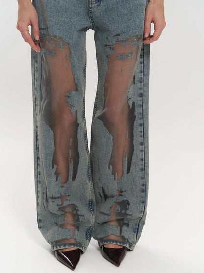 PIRAL TRANSPARENT JEANS