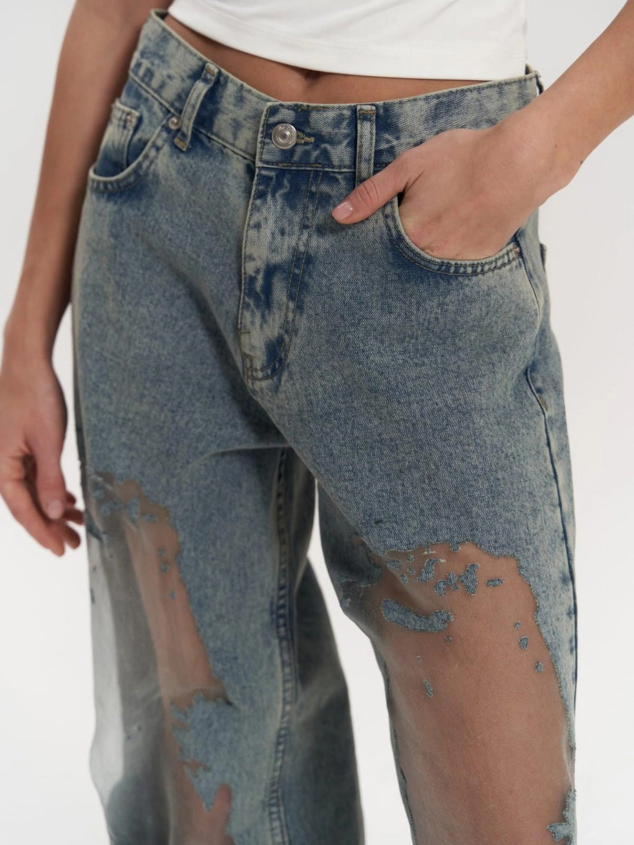 PIRAL TRANSPARENT JEANS