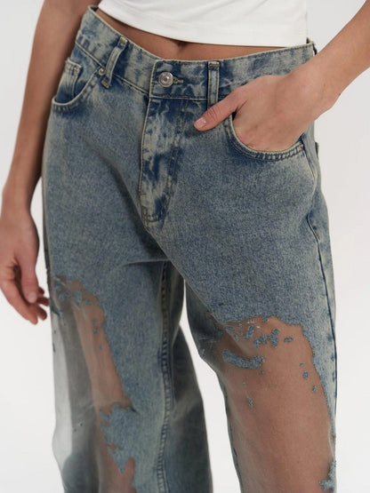 PIRAL TRANSPARENT JEANS