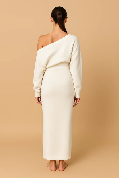 ZAFIRA OFF SHOULDER MAXI DRESS