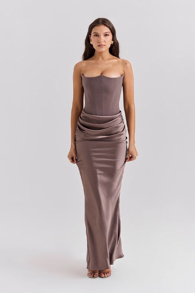 MARGOT STRAPLESS DRESS