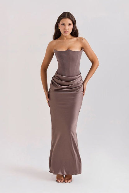 MARGOT STRAPLESS DRESS