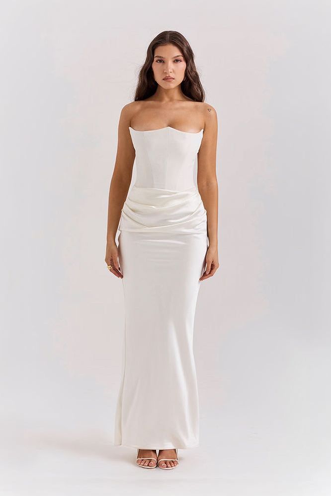MARGOT STRAPLESS DRESS
