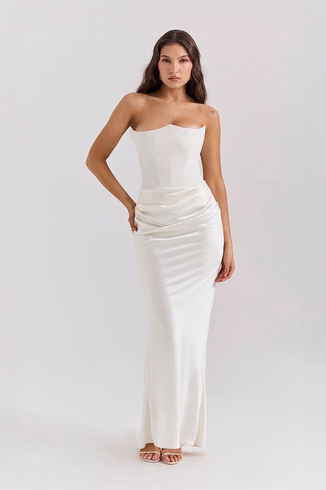 MARGOT STRAPLESS DRESS