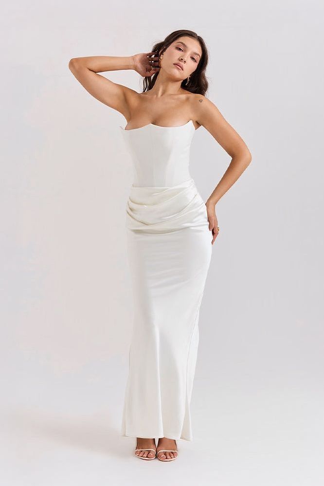 MARGOT STRAPLESS DRESS